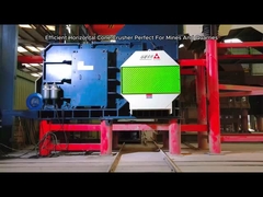 Mobile High Capacity Horizontal Cone Crusher Machine For Mines And Quarries